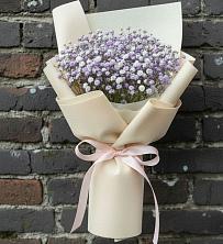 Букет Нежные чувства в Никеле Букет цветов из:  Гипсофила в Никеле