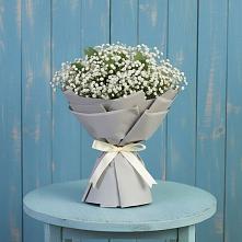 Букет цветов из:  Гипсофила в Никеле