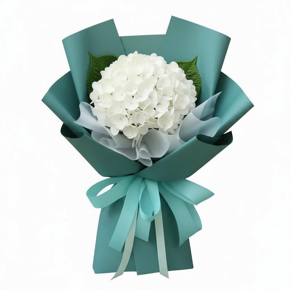 Букет Лёгкое облако в Никеле Букет цветов из: Гортензия в Никеле