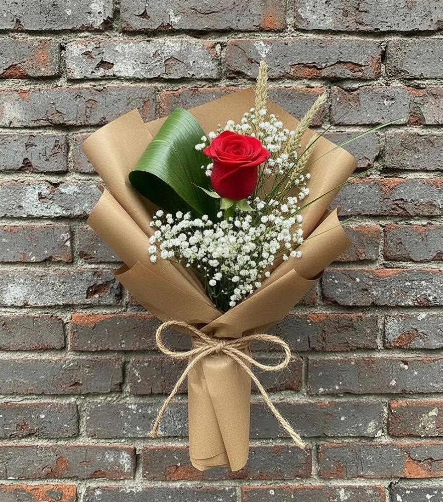 Букет цветов из: Розы в Никеле