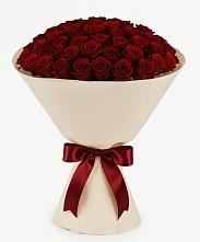 101 Бордовая роза Блэк Бакарра в Никеле Букет 101 Бордовая роза Блэк Бакарра в Никеле