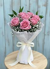 Букет цветов из:  Розы в Никеле