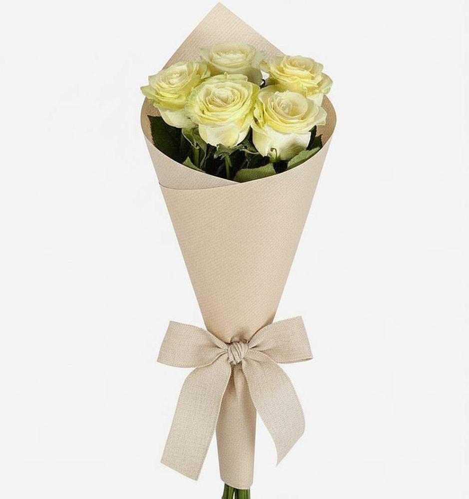 Букет цветов из: Розы в Никеле