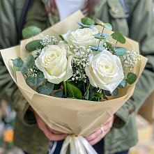 Букет цветов из:  Розы #REPLACE_PRED# Никеле