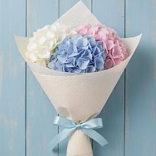 Букет цветов из:  Гортензия в Никеле