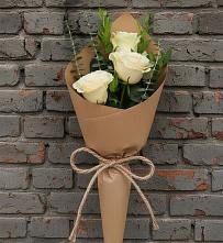 Букет цветов из:  Розы в Никеле