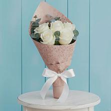 Букет цветов из:  Розы в Никеле