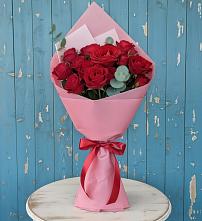 Букет цветов из:  Розы в Никеле