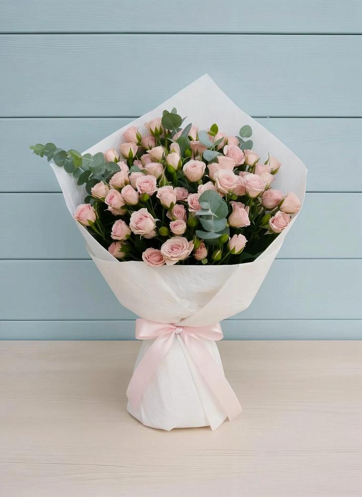 Букет Нежное касание в Никеле Букет цветов из: Розы в Никеле